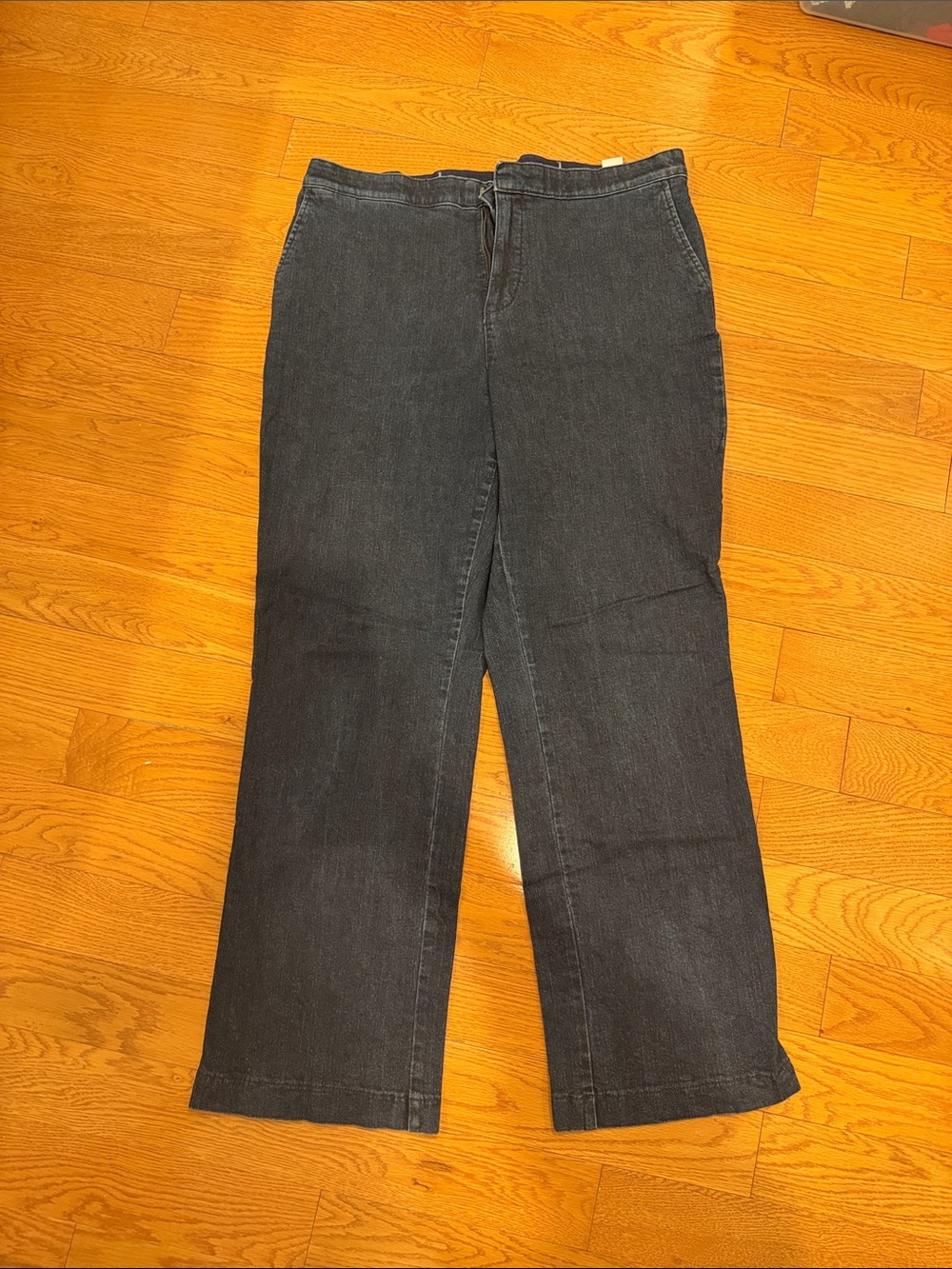 Denim&Co womens size 18 dark wash Wide-Leg Jeans worn once!